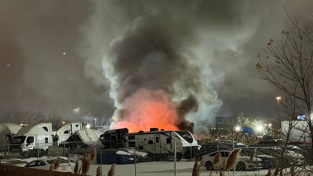 Investigation Underway for Arson of Tow Trucks in Brampton Investigation Underway for Arson of Tow Trucks in Brampton