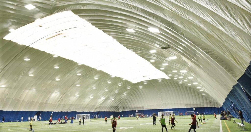 Burlington Aims for Agreement on High School Dome Burlington Aims for Agreement on High School Dome