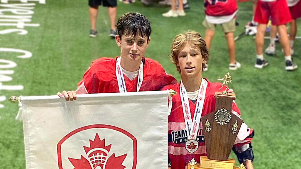 Gloucester Lacrosse Family Shines with New Provincial Medal Gloucester Lacrosse Family Shines with New Provincial Medal
