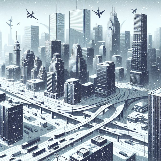 Major Snowstorm Disrupts Flights in Toronto Major Snowstorm Disrupts Flights in Toronto