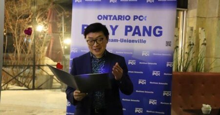 Billy Pang Re-elected as MPP for Markham-Unionville Billy Pang Re-elected as MPP for Markham-Unionville