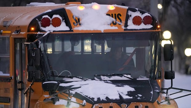 Snow Forces School Bus Cancellations in Thunder Bay Snow Forces School Bus Cancellations in Thunder Bay
