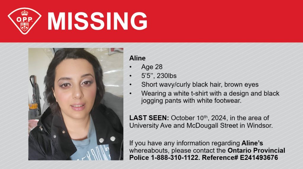 Police Looking For Missing Person | windsoriteDOTca News