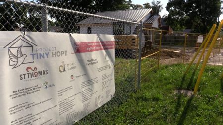 Project Tiny Hope’s first bungalow under construction in St. Thomas, Ont.