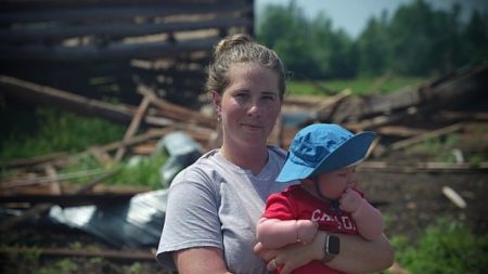 Perth tornado flattens family's 100-year old barns