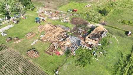 EF1 tornado causes damage from Christie Lake to Rideau Ferry and Jasper, Ont.