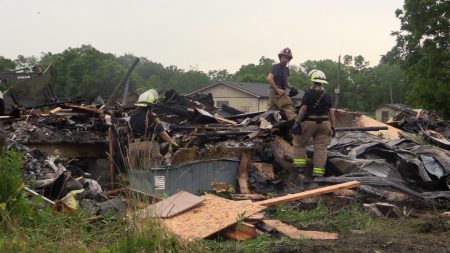 Arson suspected as vacant St. Thomas CN Rail building catches fire