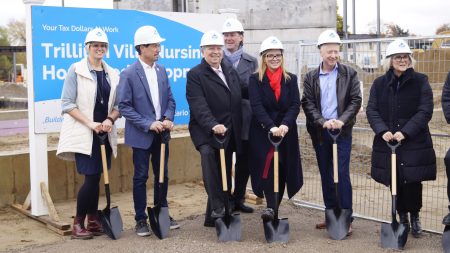 Ground broken Friday on expanded Trillium Villa facility