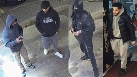 4 suspects after 2 men assaulted and robbed in Toronto