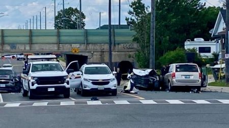 9 car pileup at Oshawa intersection leaves one dead Saturday