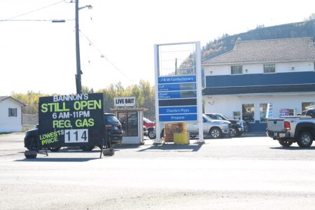 Bannon’s ringing up the lowest gas price in the province