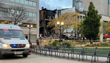 building collapse Hamilton