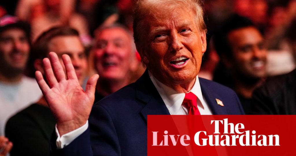 Donald Trump picks big tech critic and co-author of Project 2025 Brendan Carr to lead FCC – US politics live | US news