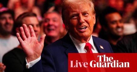 Donald Trump picks big tech critic and co-author of Project 2025 Brendan Carr to lead FCC – US politics live | US news