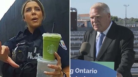 Doug Ford defends cops in middle finger video