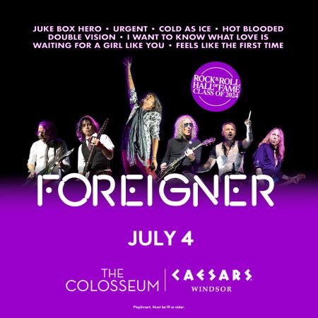 Foreigner To Extend Farewell Tour To Windsor | windsoriteDOTca News