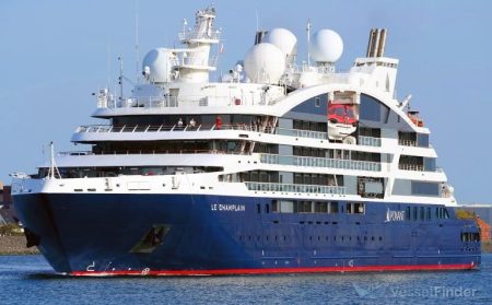 French cruise ship makes first visit to Thunder Bay area