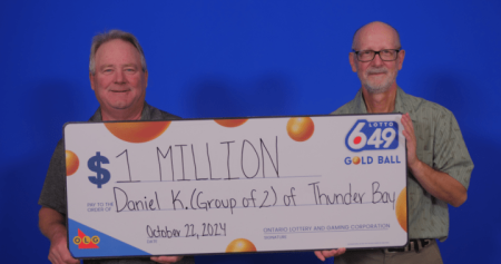 Friends split $1-million prize in Thunder Bay, Ont.
