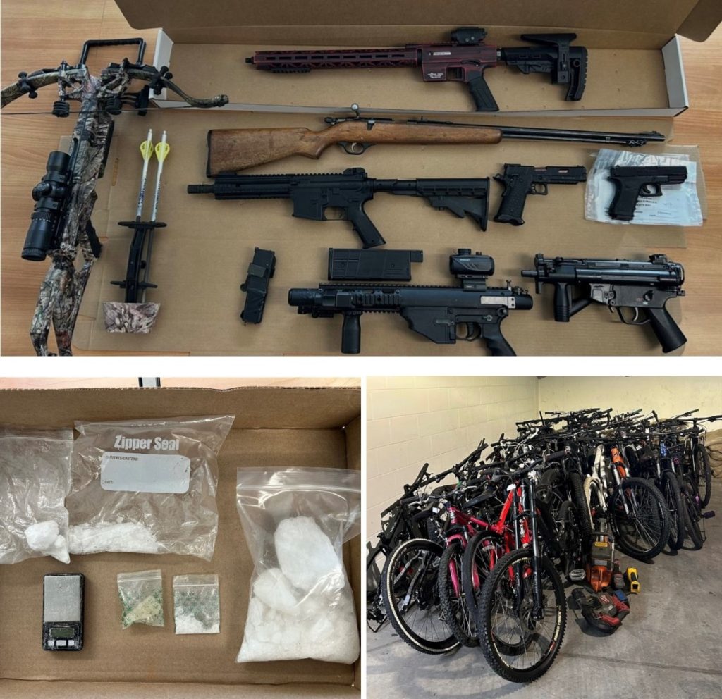 Guelph police investigation nets drugs, guns, bikes and four arrests
