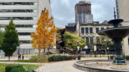 Hamilton building collapse at downtown park could've had 'terrifying' consequences, mayor says