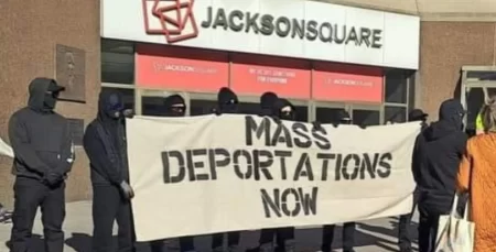 Hamilton mayor condemns downtown protest calling for ‘mass deportations’