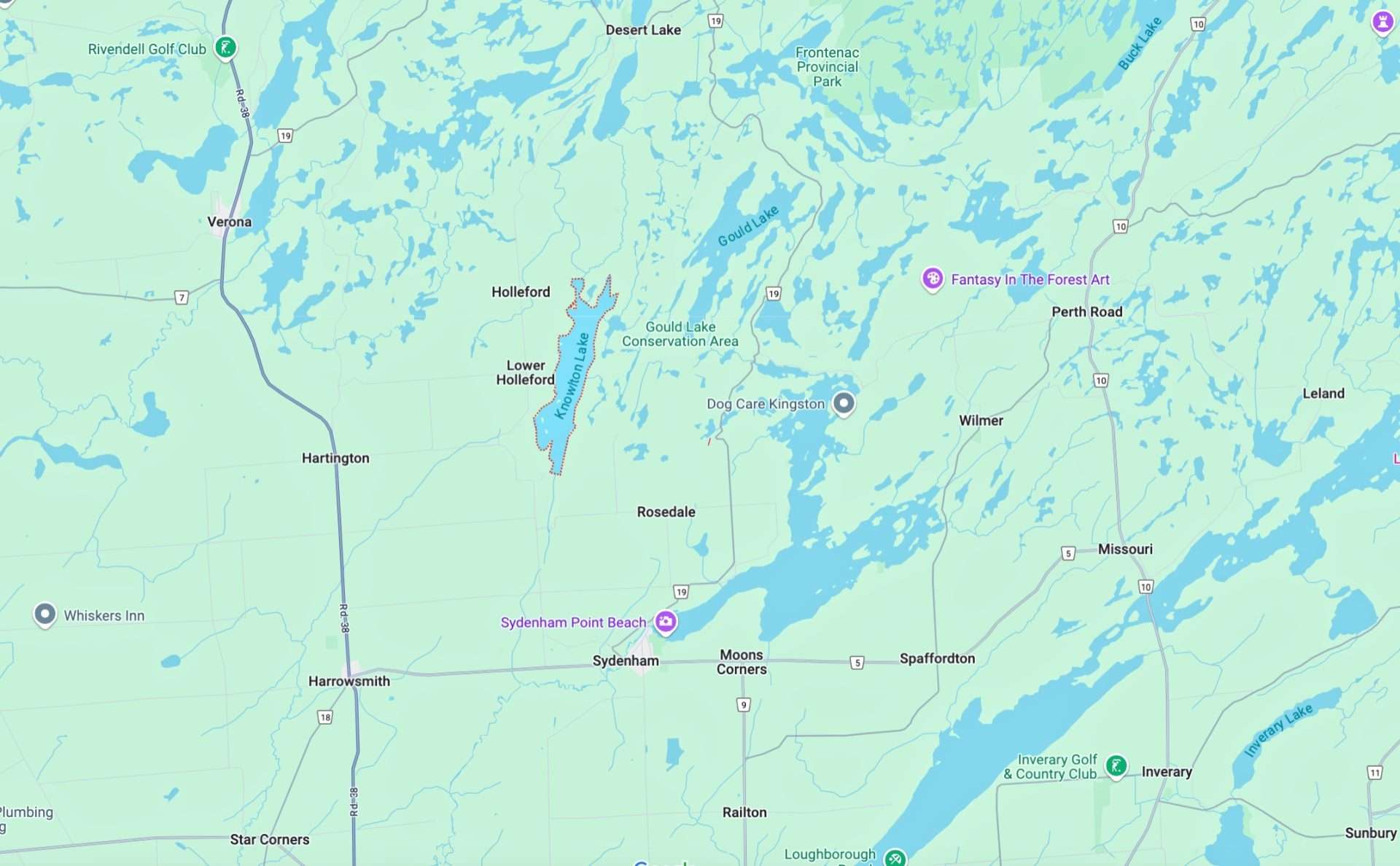 KnowltonLake LocatorMap Google scaled