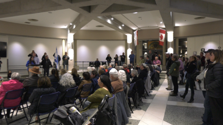 Local Jewish community commemorates October 7