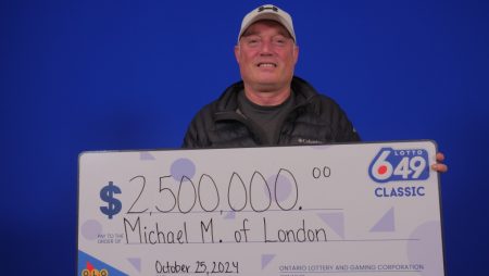 Londoner wins $2.5 million in Lotto 6/49 Jackpot