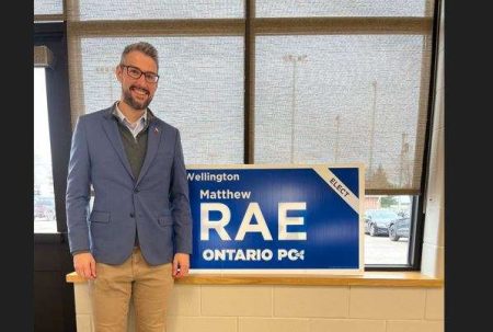 Matthew Rae named Ontario PC candidate for Perth-Wellington