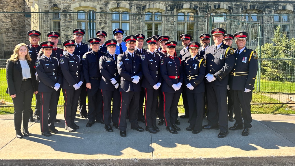 South Simcoe Police officers return from Ottawa memorial South Simcoe Police officers return from Ottawa memorial