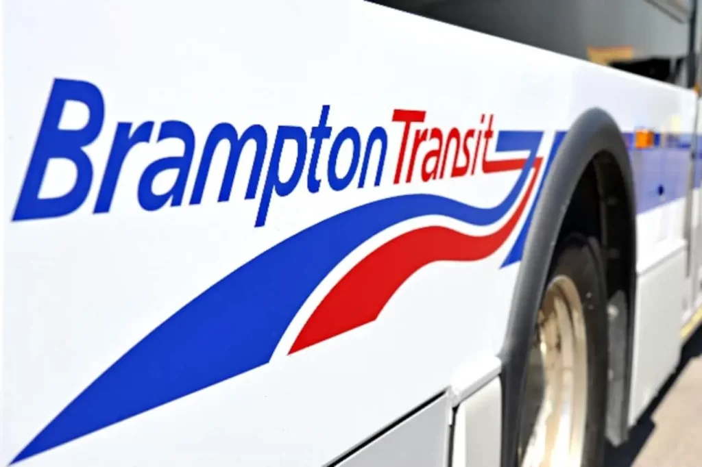 Brampton transit stike commuters bus