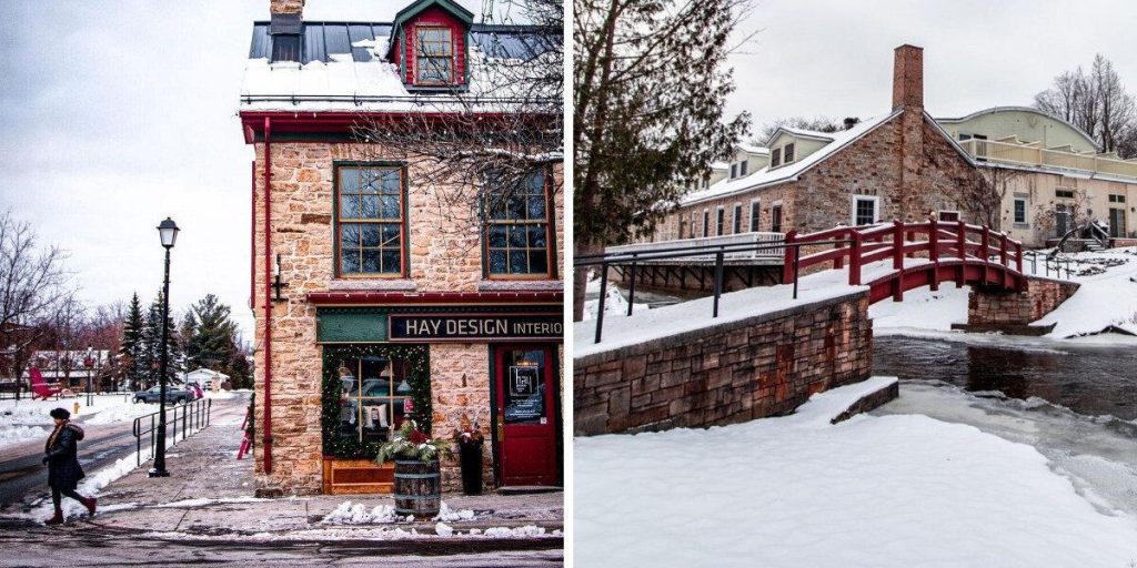 This cozy small town in Ontario is a wintry hideaway that'll transport you to Scotland