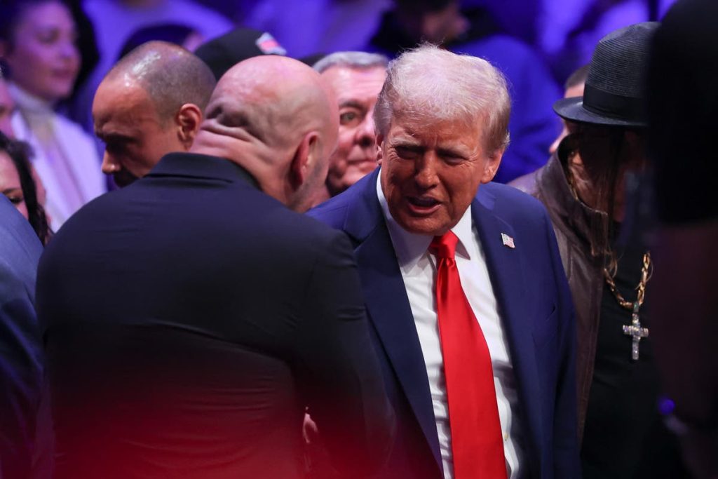 Trump returned to Madison Square Garden for UFC fight: Latest updates