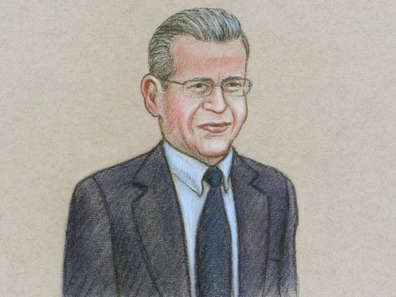  Former doctor, Eleazar Noriega in a court sketch. 