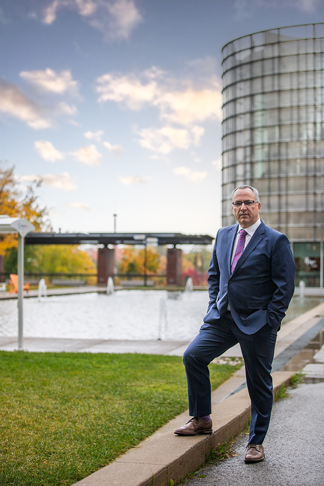 Dr. Steven Murphy, President and Vice-Chancellor, Ontario Tech University.