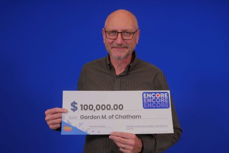 Chatham resident wins $100K with Lotto Max Encore