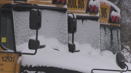 School bus cancellations in central Ontario