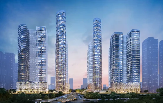 Canadian architecture news: buildings designs 2 3131 Highway 7 Vaughan masterplan design