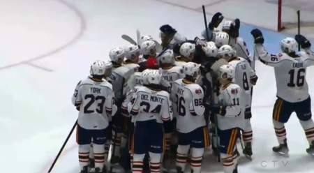 Barrie Colts lose game two in Oshawa