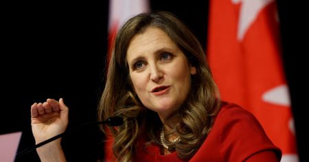 Chrystia Freeland, Canada’s Deputy Prime Minister, Resigns From Cabinet