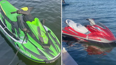 GPS tracks jet skis stolen in Barrie over the border
