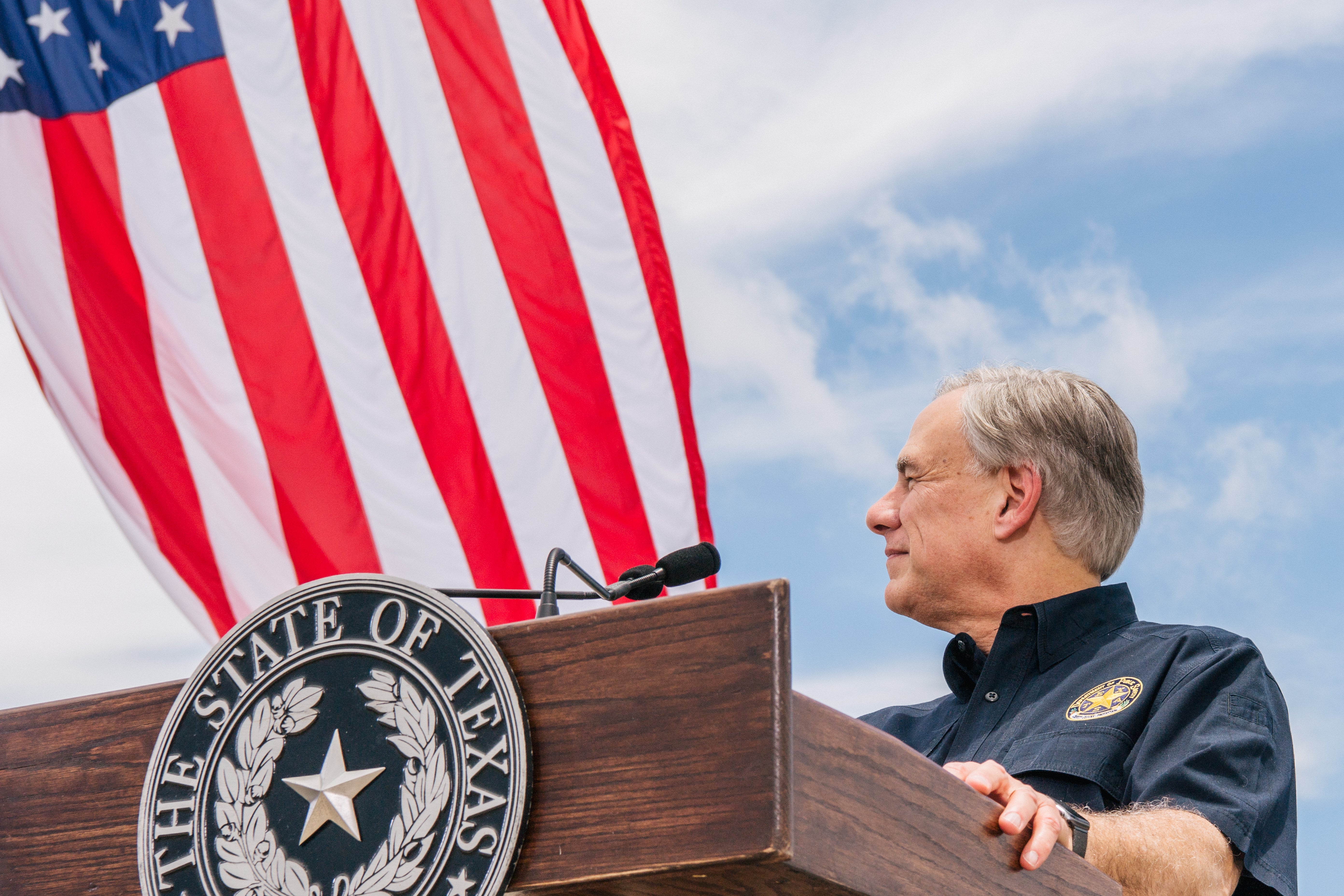 Texas buys billboards in Central America warning migrants of hazard of rape and abuse on journey to US 1 Texas Governor Greg Abbott has spent over $11bn fortifying the state to stop immigration