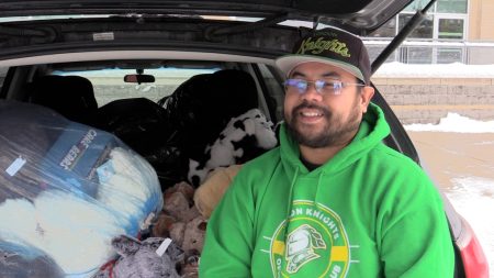 Knights prepare for Teddy Bear Toss game