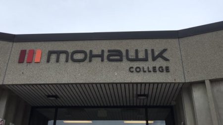 Layoffs at Mohawk College began Monday and include people in leadership roles