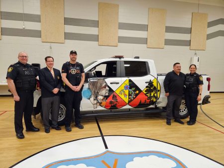 Sarnia police get top prize for Aamjiwnaang Indigenous-themed cruiser