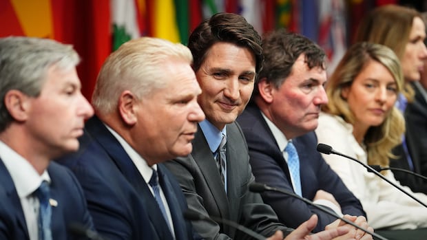 Trudeau guarantees 'very sturdy' response as Trump renews tariffs menace in opposition to Canada 1 1737482231 821 default