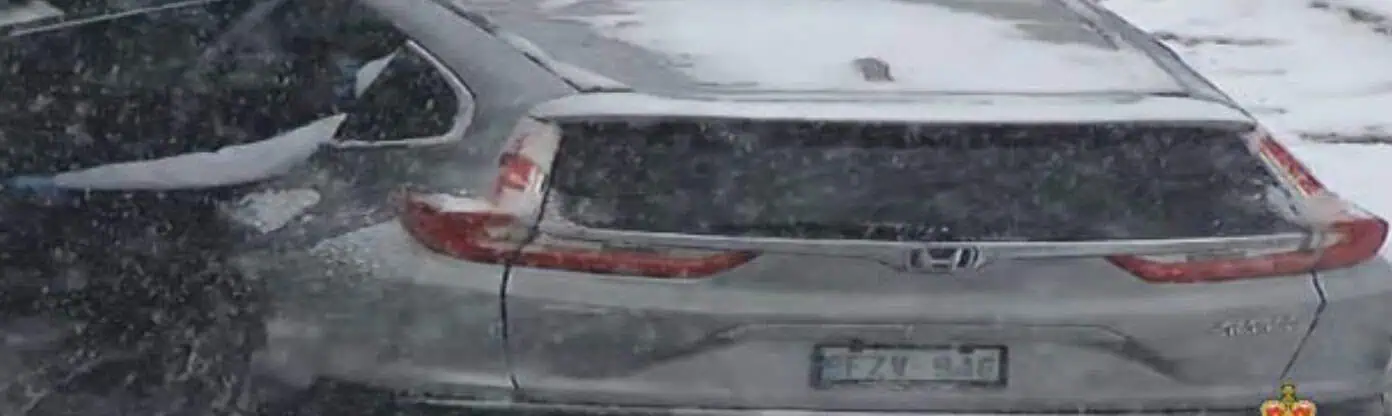 5 culprits on the run after robbing jewelry store in Ontario city 4 Bandits rob Pen Centre getaway car