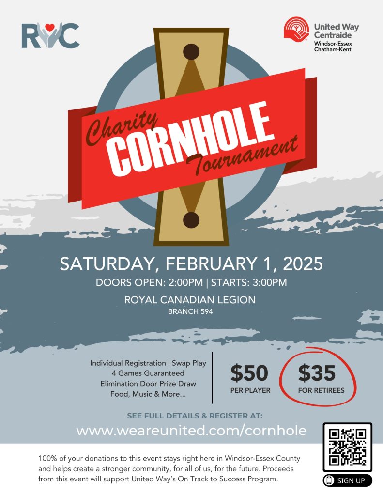 Charity Cornhole Tournament - Windsor & Essex County Events | windsoriteDOTca News