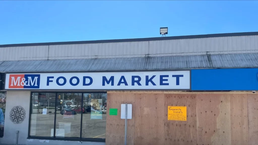 M&M Food Market in St. Thomas remains closed to customers following motor vehicle incident