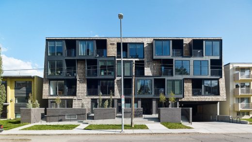 Canadian architecture news: buildings designs 25 Switch bloc Calgary Alberta housing